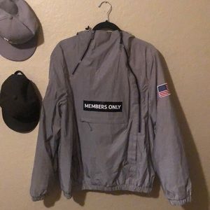Members only reflective jacket